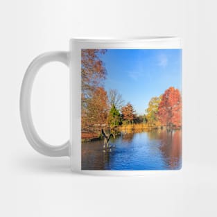 Winter Lake Scene Mug